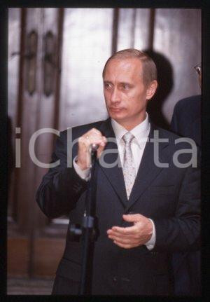 35mm vintage slide* 2000 MILAN the President of Russia Vladimir PUTIN (34)