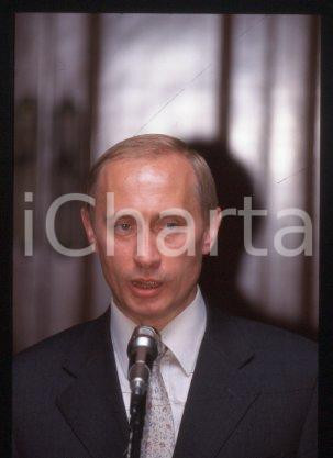 35mm vintage slide* 2000 MILAN the President of Russia Vladimir PUTIN (35)