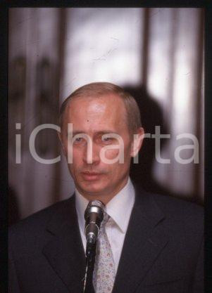 35mm vintage slide* 2000 MILAN the President of Russia Vladimir PUTIN (36)
