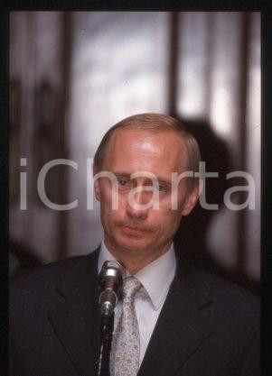 35mm vintage slide* 2000 MILAN the President of Russia Vladimir PUTIN (38)