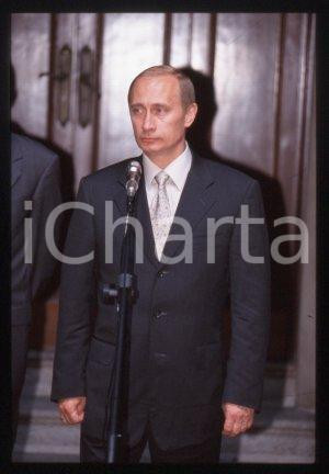 35mm vintage slide* 2000 MILAN the President of Russia Vladimir PUTIN (39)