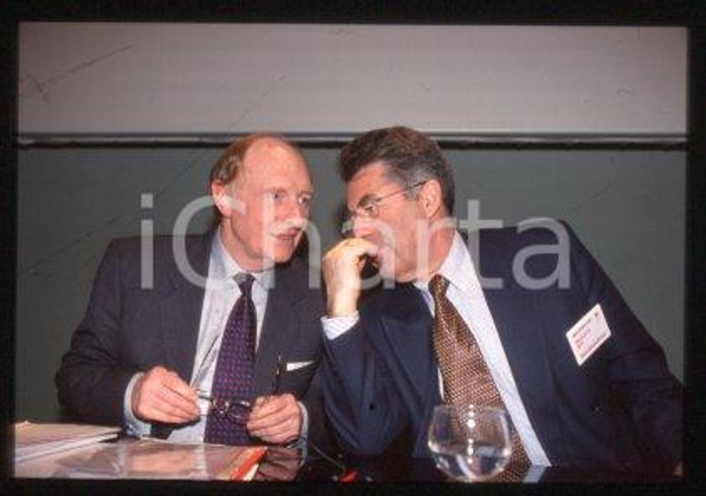 35mm vintage slide* 1990 ca UNITED KINGDOM Labour Party Neil KINNOCK (20)
