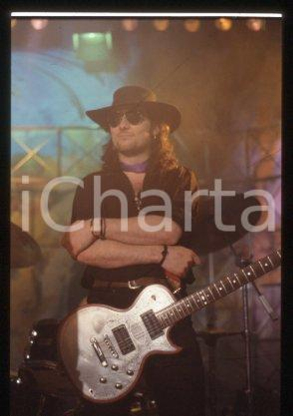 35mm vintage slide* 1987 ca MUSIC an English gothic rock band THE MISSION (3)