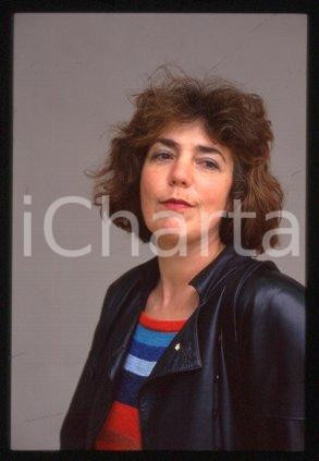 35mm vintage slide* 1990 ca LITERATURE German journalist-author Irina LIEBMANN 3