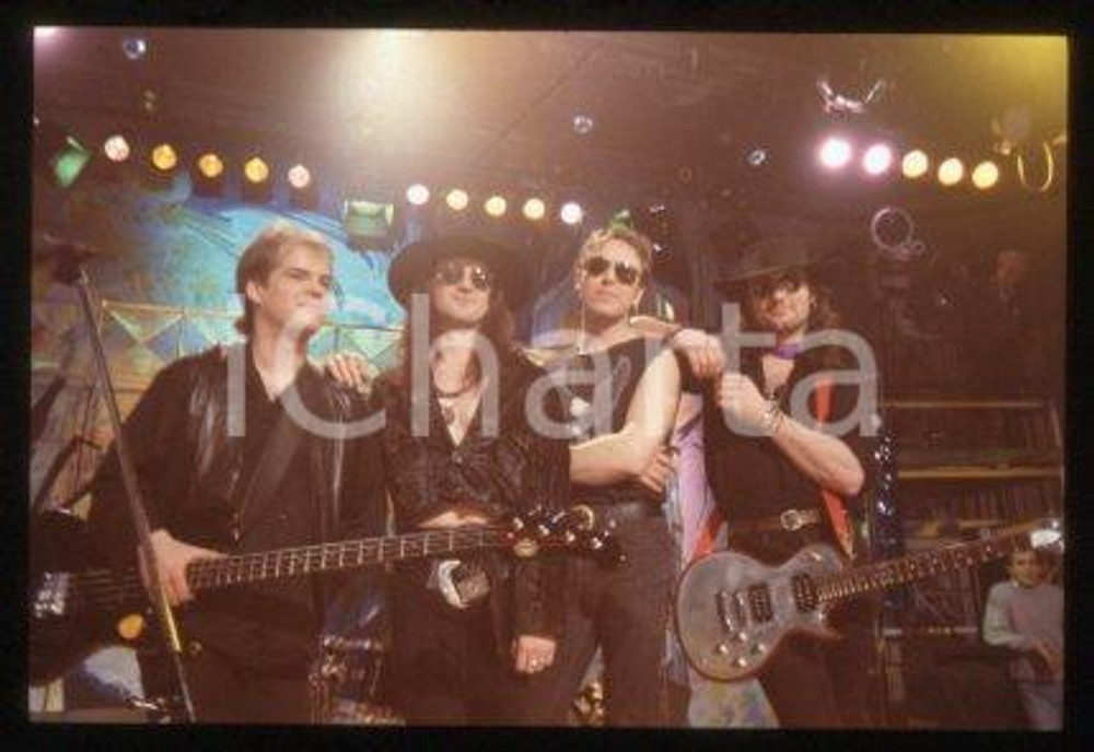 35mm vintage slide* 1987 ca MUSIC an English gothic rock band THE MISSION (23)