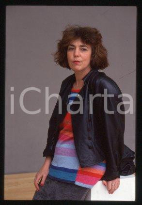 35mm vintage slide* 1990ca LITERATURE German journalist-author Irina LIEBMANN 11