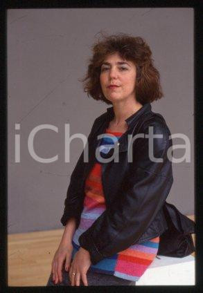 35mm vintage slide* 1990 ca LITERATURE Portrait of author Irina LIEBMANN (12)