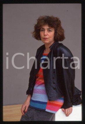 35mm vintage slide* 1990 ca LITERATURE Portrait of author Irina LIEBMANN (13)