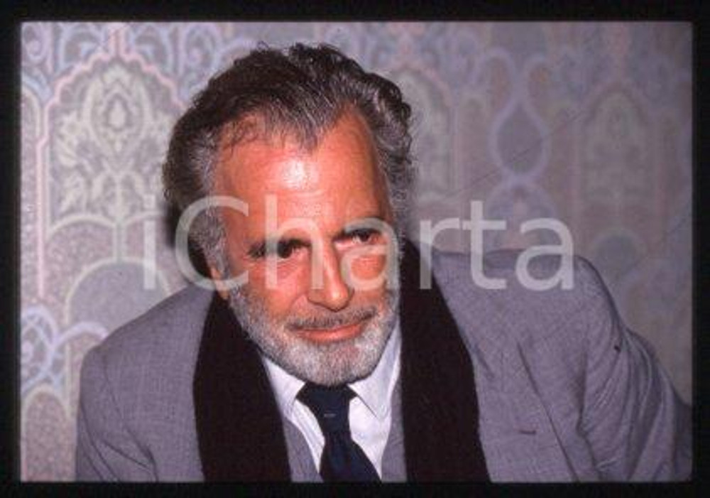 35mm vintage slide* 1994 ca CINEMA Austrian-Swiss actor Maximilian SCHELL (22)