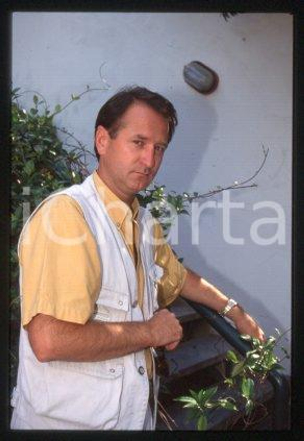 35mm vintage slide* 1997 ca CINEMA "KINGS OF LIFE" Polish actor Mariusz PUJSZO 1