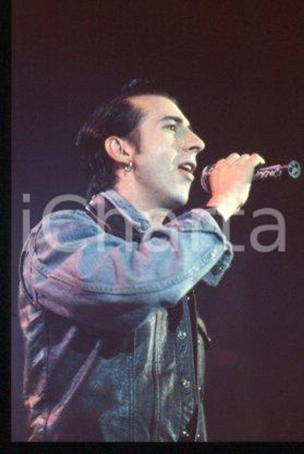 35mm vintage slide* 1990 ca MILAN Portrait of an English singer Marc ALMOND (17)