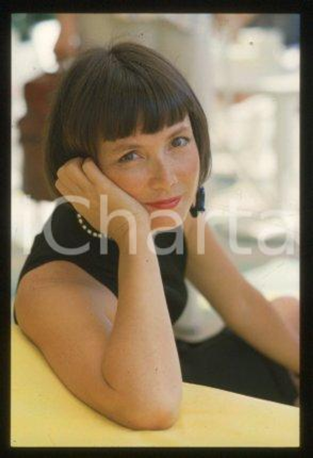 35mm vintage slide* 1987 ca CINEMA French actress Sabine AZEMA (8)
