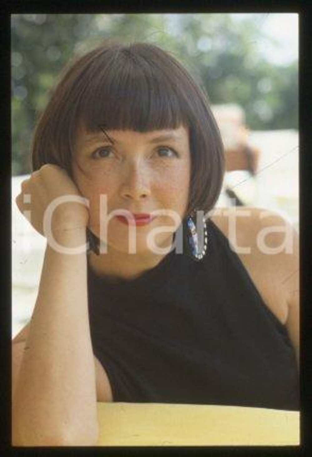 35mm vintage slide* 1987 ca CINEMA French actress Sabine AZEMA (9)