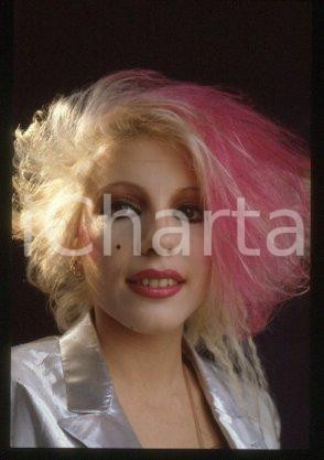 35mm vintage slide* 1983 ITALY American rock band MISSING PERSONS Dale BOZZIO 1