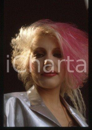 35mm vintage slide* 1983 ITALY American rock band MISSING PERSONS Dale BOZZIO 4