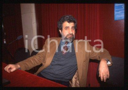 35mm vintage slide* 1998 ca MILAN Portrait of Italian director Tonino PULCI (1)