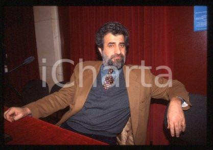 35mm vintage slide* 1998 ca MILAN Portrait of Italian director Tonino PULCI (2)