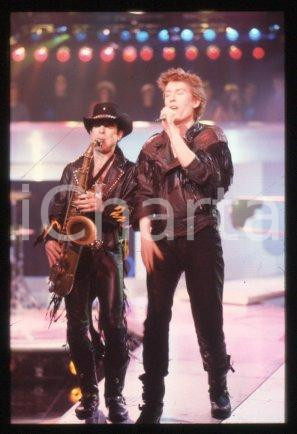 35mm vintage slide* 1986 THE PSYCHEDELIC FURS British musician Richard BUTLER 12