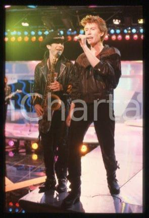 35mm vintage slide* 1986 THE PSYCHEDELIC FURS British musician Richard BUTLER 20