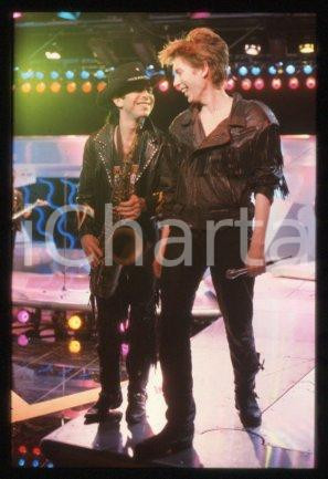 35mm vintage slide* 1986 THE PSYCHEDELIC FURS British musician Richard BUTLER 22