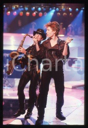 35mm vintage slide* 1986 THE PSYCHEDELIC FURS British musician Richard BUTLER 23