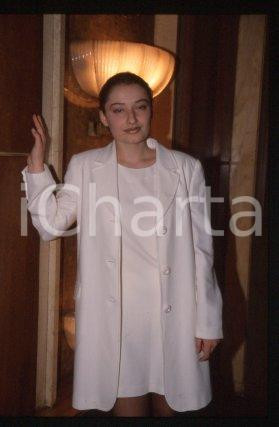 35mm vintage slide* 1998 MILANO TEATRO "HOLLYWOOD" L'attrice Julka BEDESCHI (5)