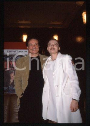 35mm vintage slide* 1998 MILANO "HOLLYWOOD"Julka BEDESCHI & Massimo RANIERI (42)