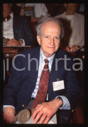 35mm vintage slide* 2000 ca MILAN Nobel laureate in economics Gary BECKER (17)