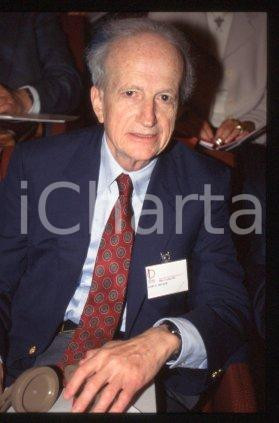 35mm vintage slide* 2000 ca MILAN Nobel laureate in economics Gary BECKER (18)