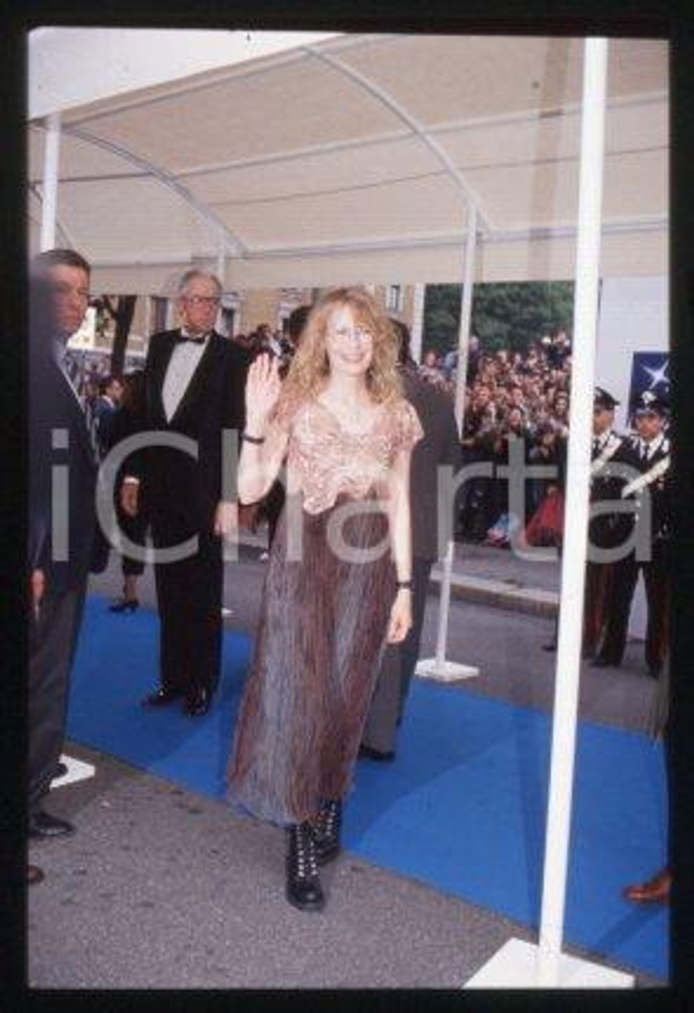 35mm vintage slide* 1996 ca CINEMA an American actress Mia FARROW (17)