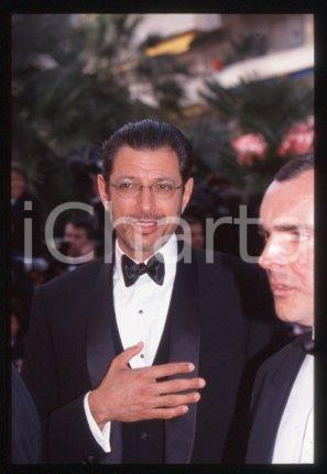 35mm vintage slide* 1999 CANNES Film Festival American actor Jeff GOLDBLUM (17)
