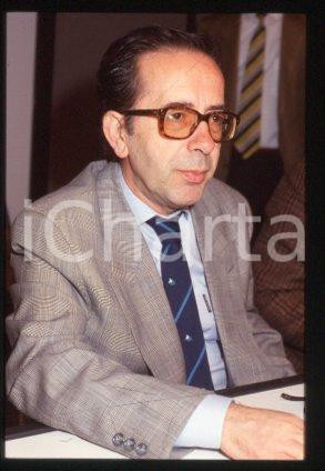 35mm vintage slide* 1999 MILAN ITALY Albanian novelist Ismail KADARE (7)