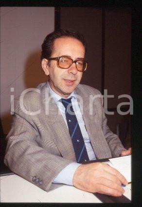 35mm vintage slide* 1999 MILAN ITALY Albanian novelist Ismail KADARE (8)