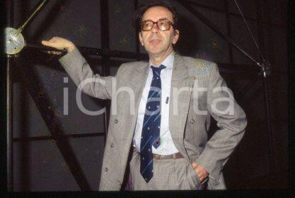 35mm vintage slide* 1999 MILAN ITALY Albanian novelist Ismail KADARE (11)
