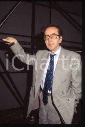 35mm vintage slide* 1999 MILAN ITALY Albanian novelist Ismail KADARE (13)