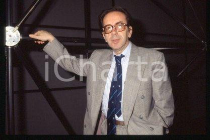 35mm vintage slide* 1999 MILAN ITALY Albanian novelist Ismail KADARE (14)