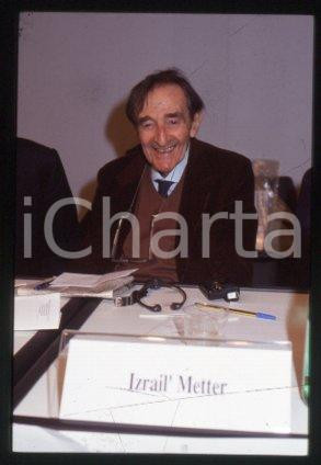 35mm vintage slide*  1990 ca Ritratto di Izrail' Moiseevič METTER (1)