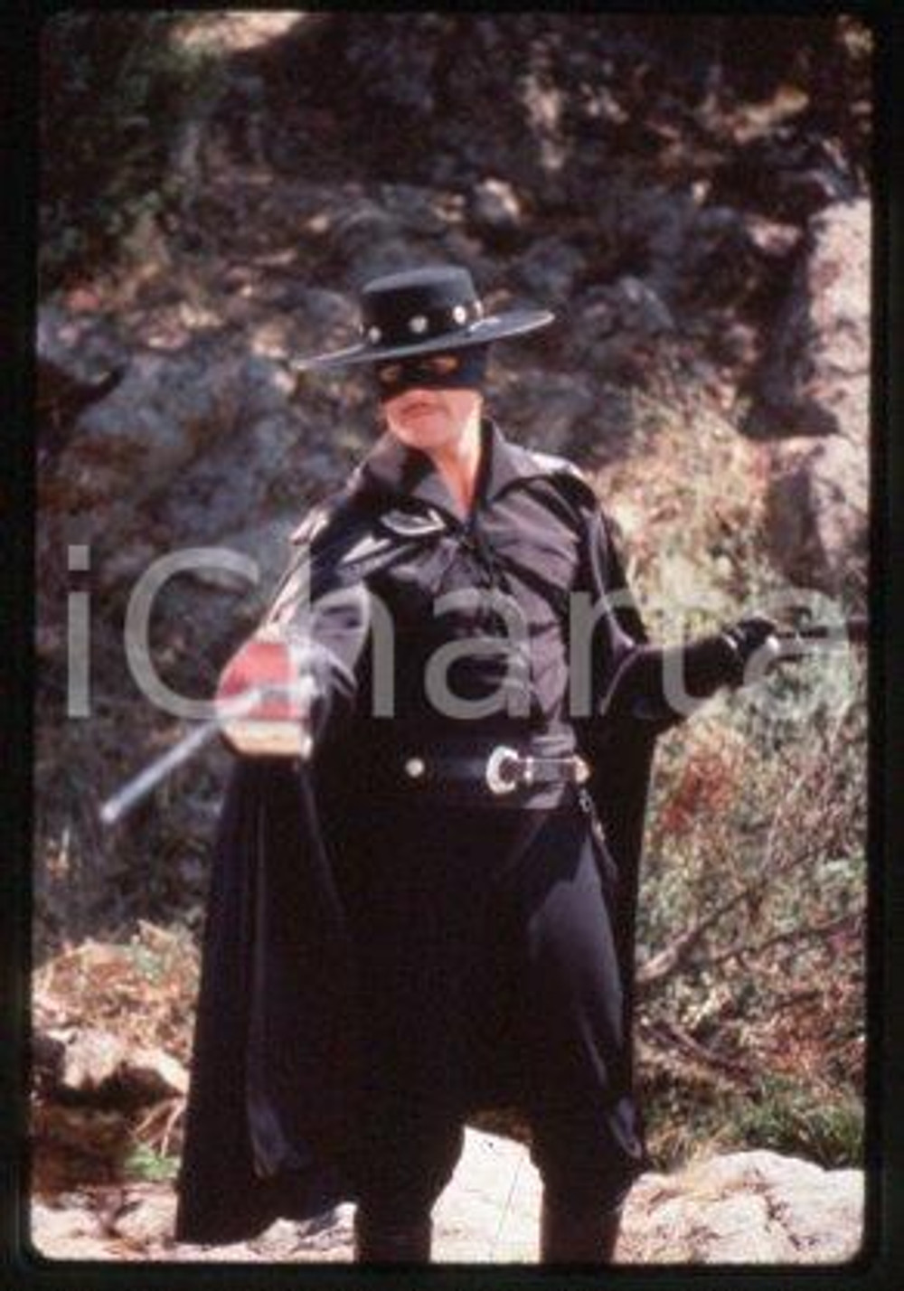 35mm vintage slide* 1990 DRAMA Series "ZORRO" Actor  Duncan REGEHR (3)