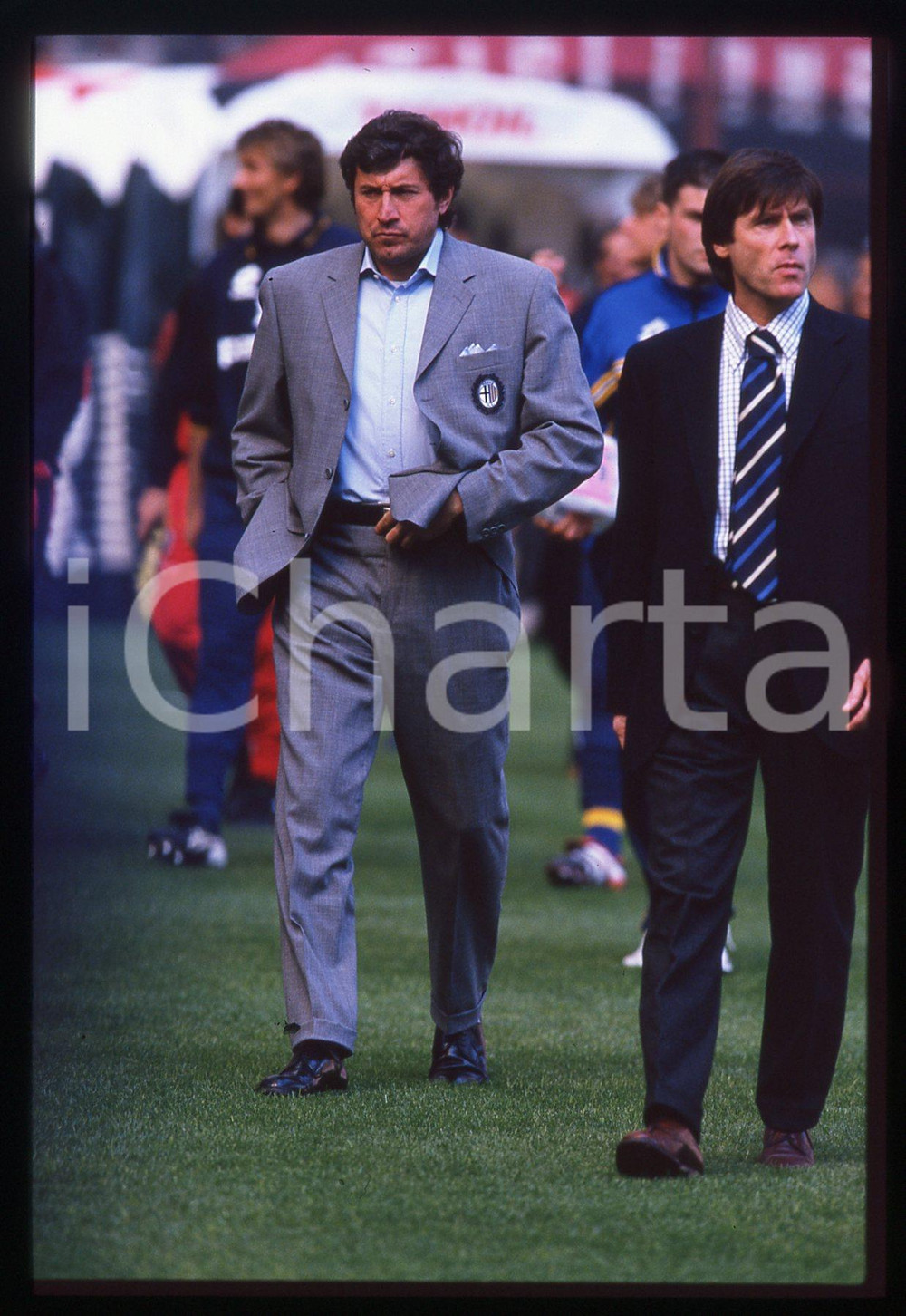 35mm vintage slide* 1999 SERIE A MILAN PARMA 2-1 Alberto MALESANI - Allenatore 2