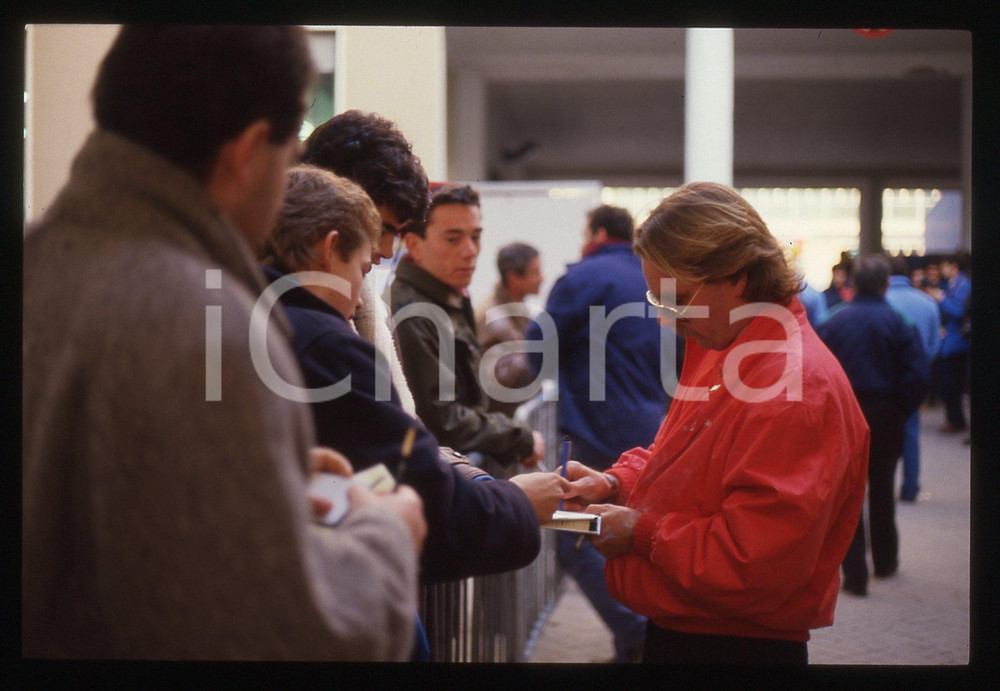 35mm vintage slide* 1988 AIRC Gara beneficenza - Keke ROSBERG firma autografo 3