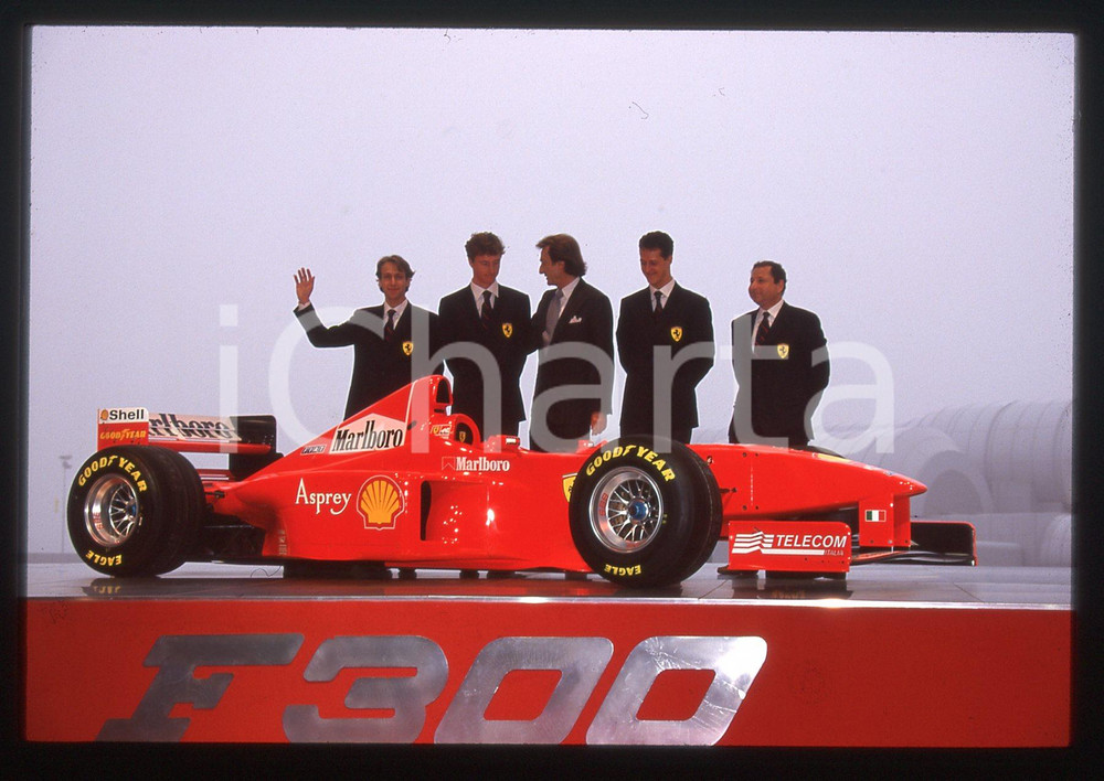 35mm vintage slide* 1998 MARANELLO Michael SCHUMACHER FERRARI F300 (3)