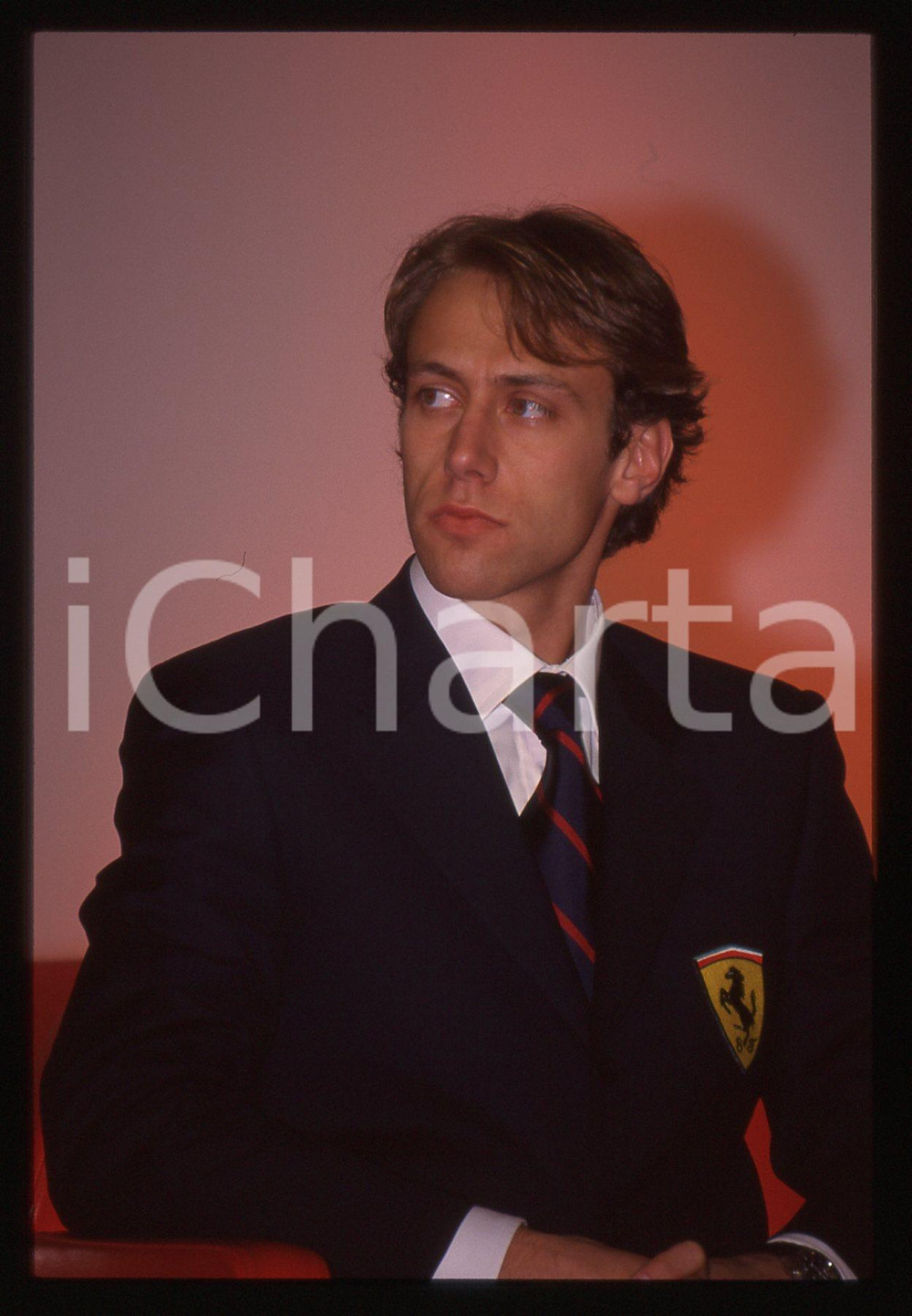 35mm vintage slide* 1998 MARANELLO Luca BADOER Presentazione FERRARI F300 (13)