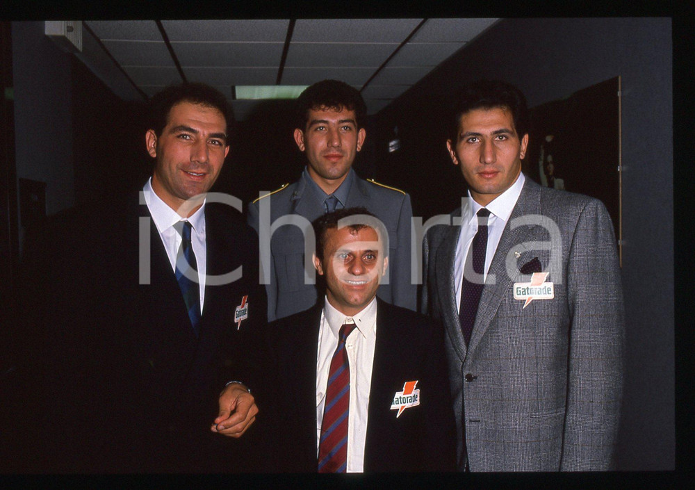 35mm vintage slide* 1990ca ITALIA Carmine Giuseppe ABBAGNALE Giuseppe DI CAPUA 3