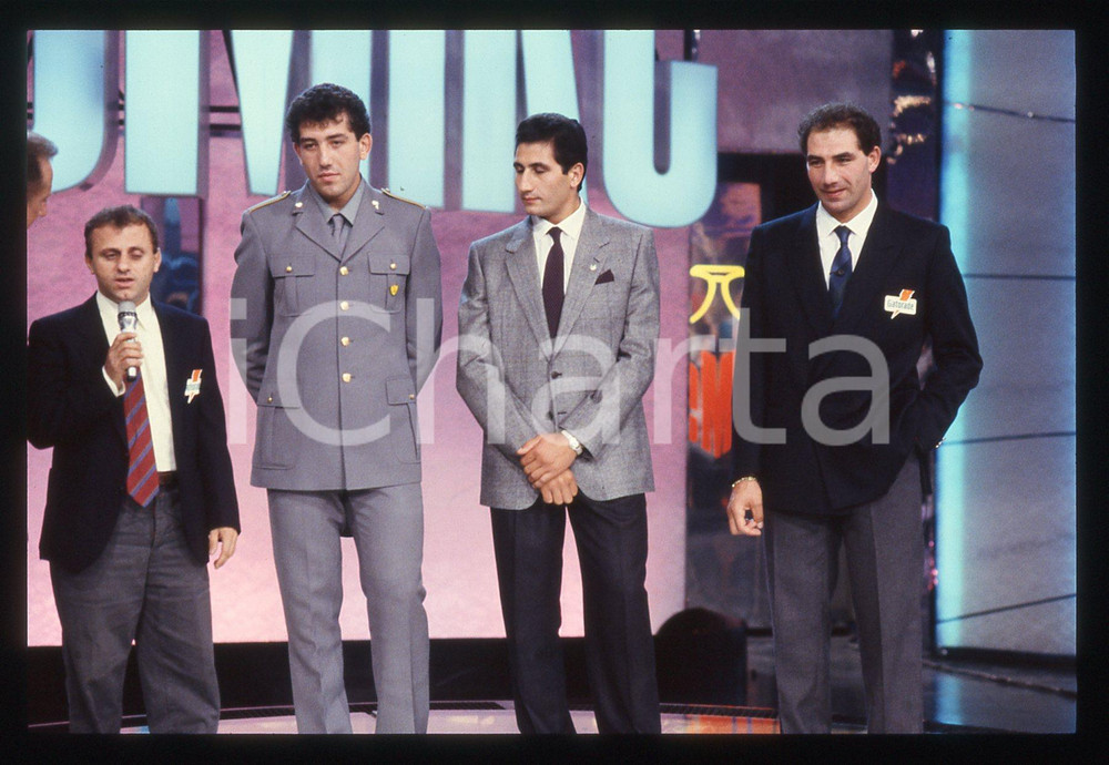 35mm vintage slide* 1990ca ITALIA Carmine Giuseppe ABBAGNALE Giuseppe DI CAPUA 6