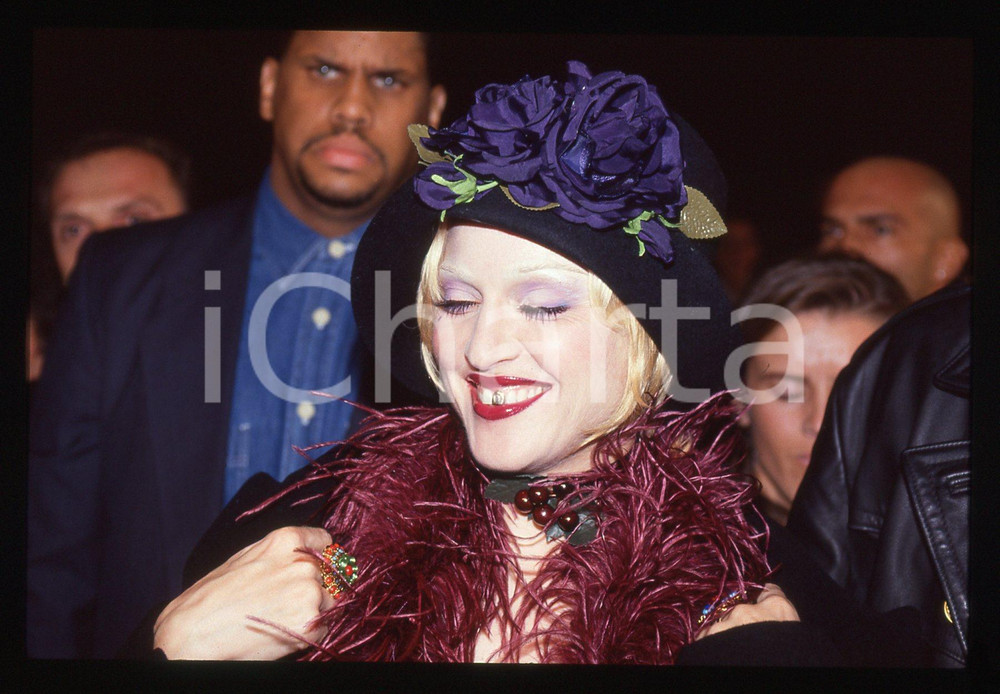 35mm vintage slide* 1990 ca MUSICA MADONNA Louise Veronica CICCONE - Ritratto