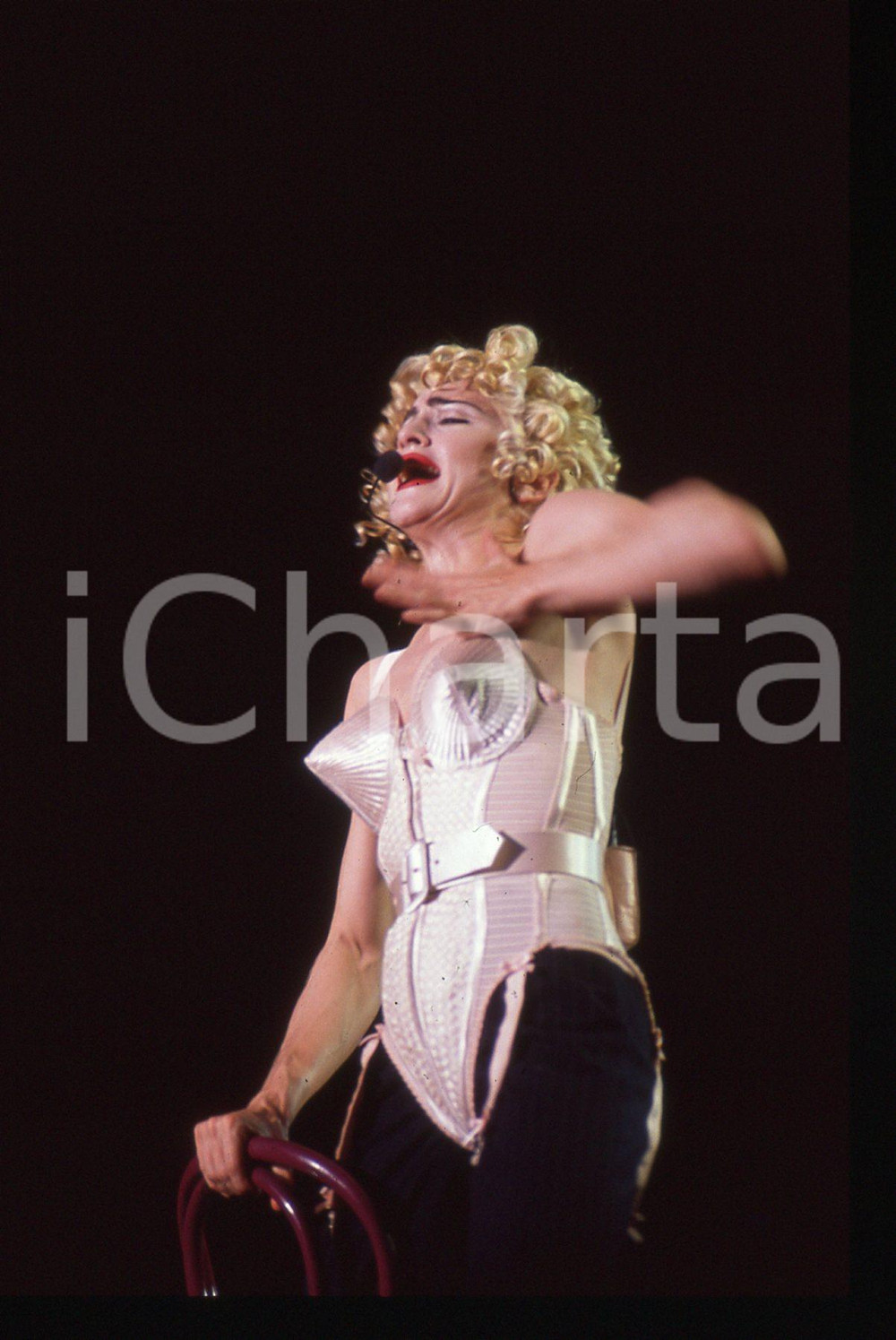 35mm vintage slide* 1990 MADONNA Louise Veronica CICCONE-BLONDE AMBITION TOUR 25
