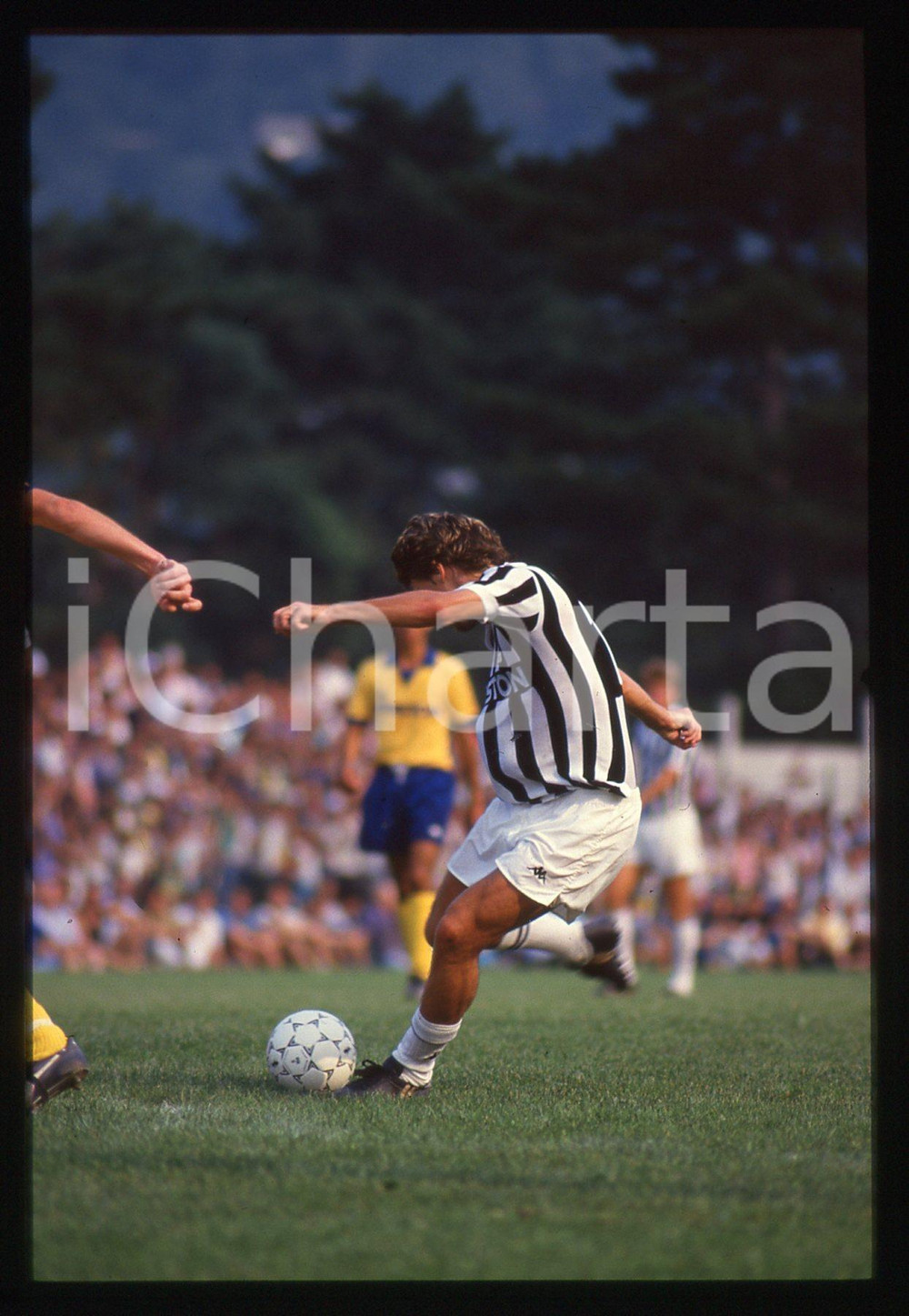 35mm vintage slide* 1988 VILLAR PEROSA JUVENTUS A vs B 10-0 Michael LAUDRUP