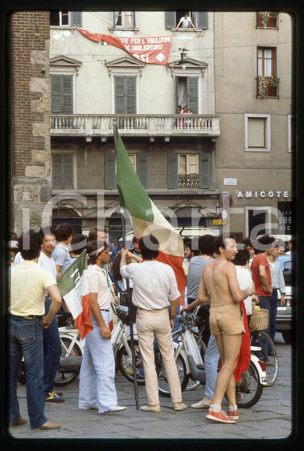 35mm vintage slide* 1982 MONZA Spagna '82 Prepartita ITALIA - GERMANIA OVEST 12
