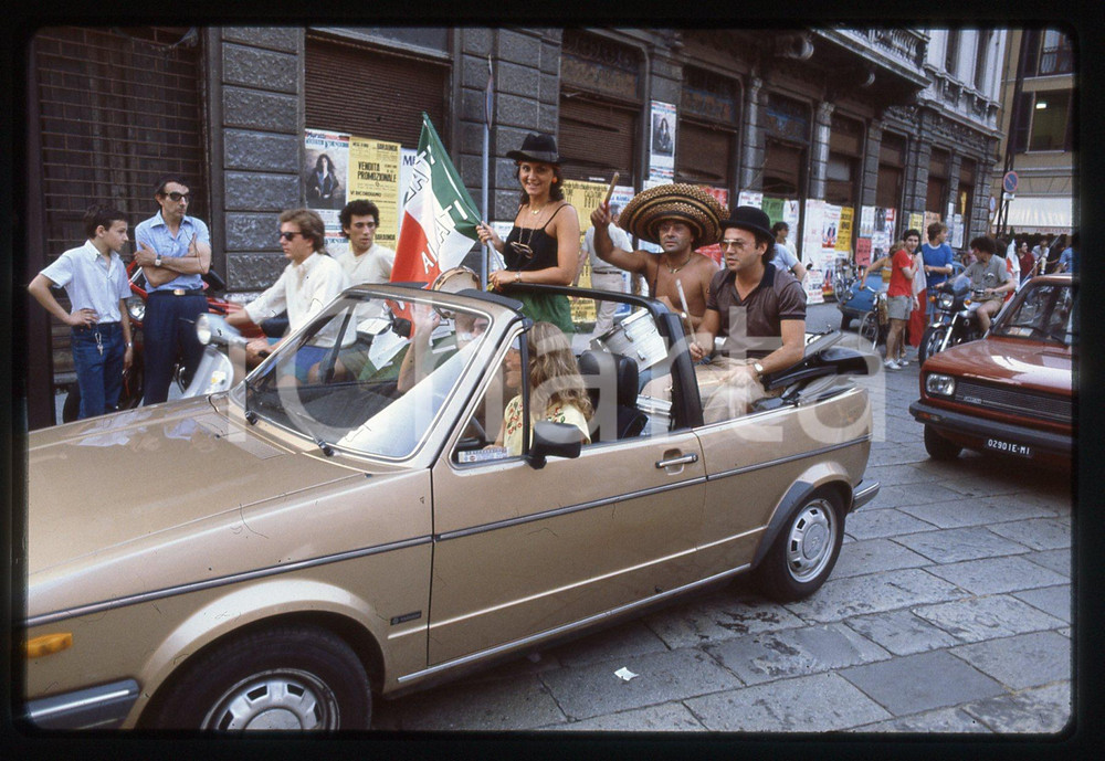 35mm vintage slide* 1982 MONZA Spagna '82 Prepartita ITALIA - GERMANIA OVEST 15