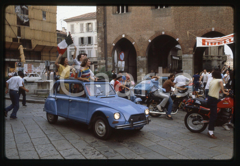 35mm vintage slide* 1982 MONZA Spagna '82 Prepartita ITALIA - GERMANIA OVEST 18